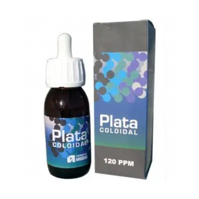 PLATA COLOIDAL 120 PPM 50 ML.