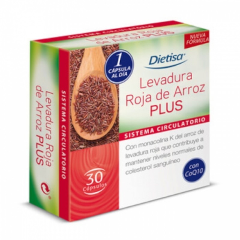 LEVADURA ROJA DE ARROZ PLUS 30 CAPSULAS