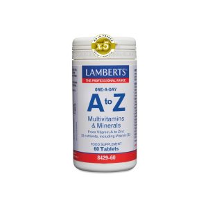 MULTIVITAMINAS Y MINERALES A TO Z 60 TABLETAS