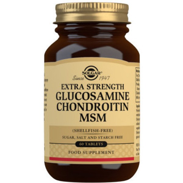 GLUCOSAMINA CONDROITINA MSM EXTRA CONCENTRADO 60 TABLETAS